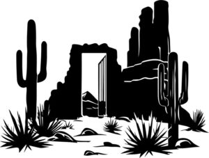 Wild West Door