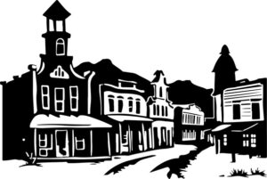Wild West Town Street