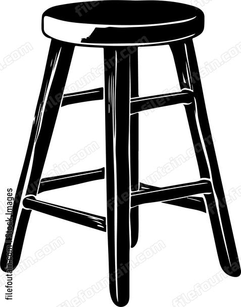 Wooden Stool